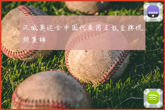 汉城奥运会中国代表团五枚金牌视频集锦
